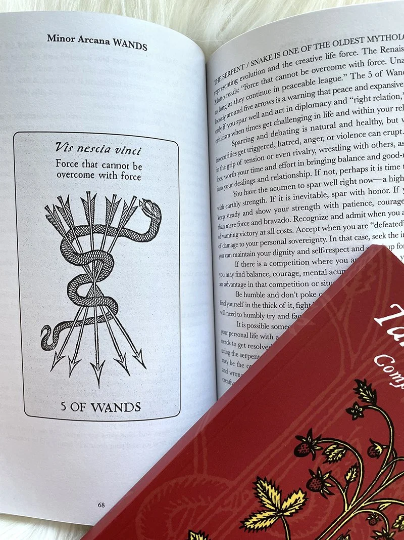 Tarot Emblemata Softcover Guidebook - Renaissance Emblems — URANIA